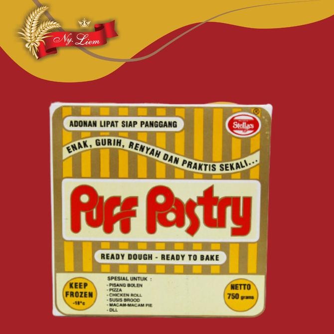 

STELLA Puff Pastry Instant / Ready Dough 750 gram (GOJEK/GRAB ONLY) murah