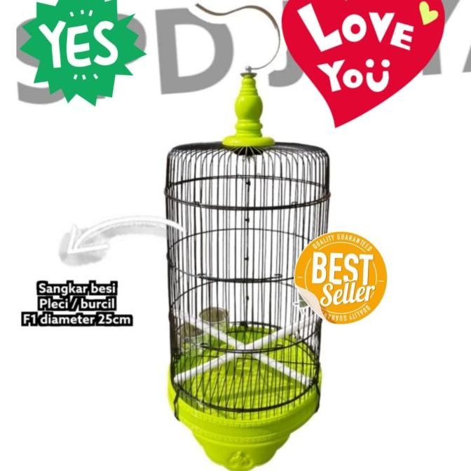 sangkar burung pleci besi kandang burung kecil murah