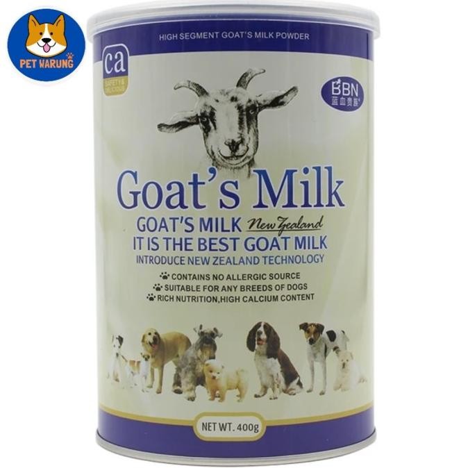 BBN Goat Milk New Zealand Powder 400g Pet Milk Susu Anjing murah