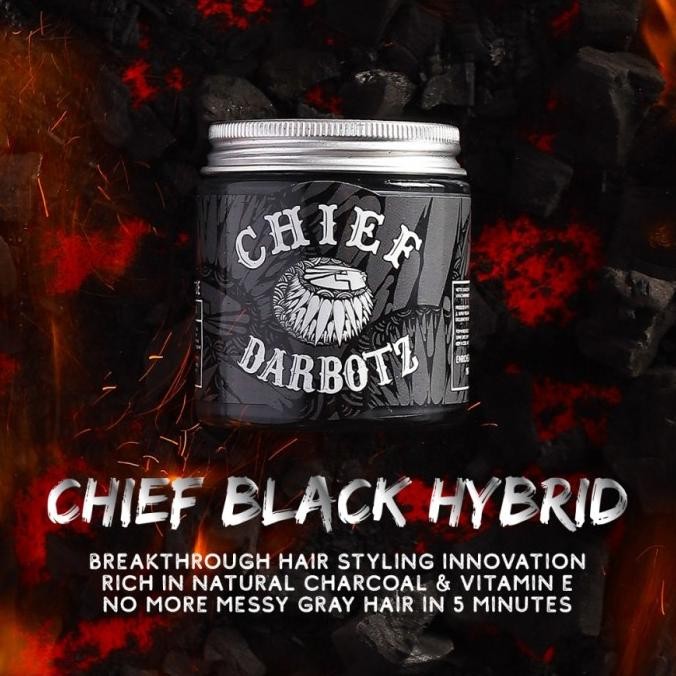 Chief Pomade Black Hybrid X Darbotz 90gr murah