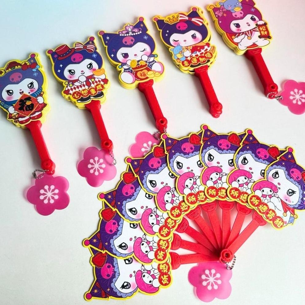 

Viral ANGPAO KIPAS CUTE CHARACTERS IMLEK SERIES hongpao lucu chinese new year snake year fan shaped tahun ular 2025 Sale