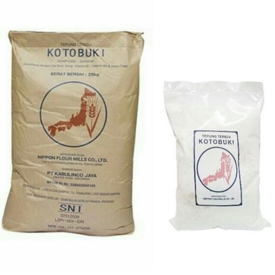 

(Good) Tepung terigu jepang kotobuki 1kg [REPACK