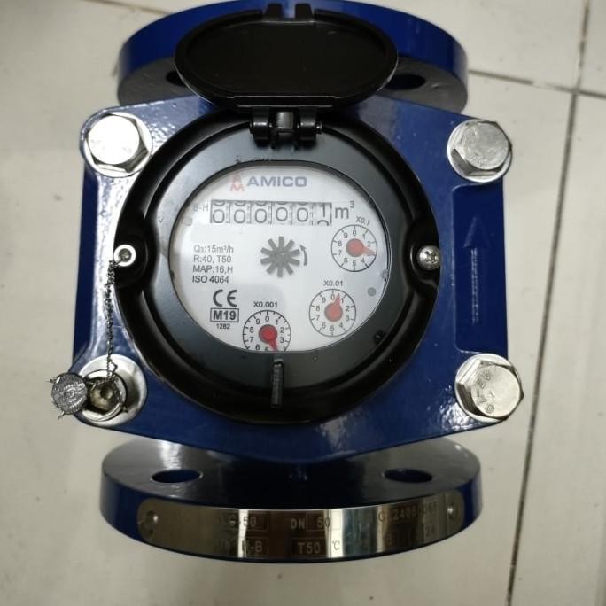 Ready stock] Water Meter AMICO 2 Inch / Flow Meter AMICO 2 Inch / Meteran Air AMICO 2 Inch LXLG-50(F