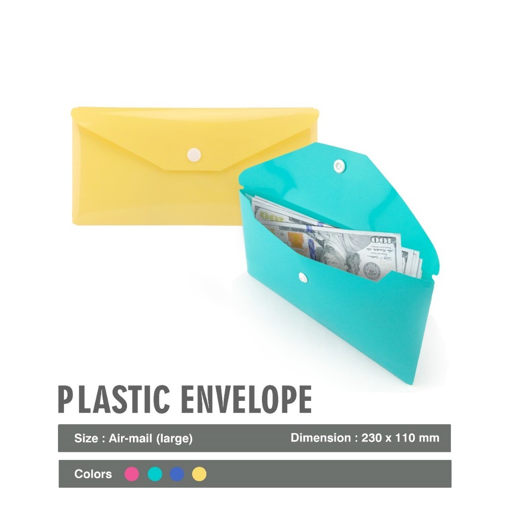 

Daiichi - Amplop Plastik Kancing Daiichi DOS