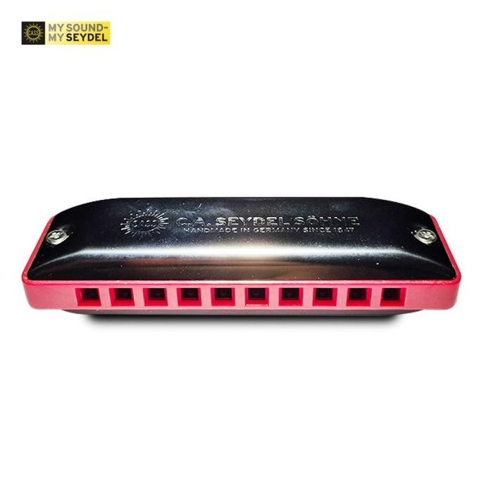 

harmonika diatonic seydel sessions steel summer edition red cery JS