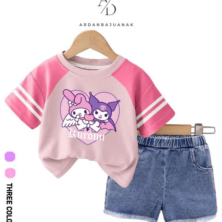 Etelan Ana Perempuan Baju Dan Celana Denim Ana Motif 15 Tahun An Groir