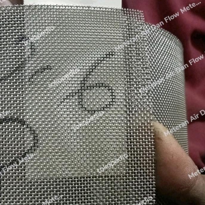 {{{{}}] Wire Mesh 8 Tebal Kawat 0.65mm SS304/meter