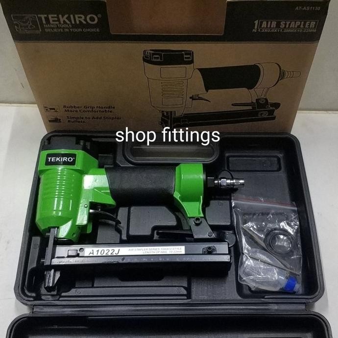 Tekiro 1022J Air Nailer Stapler Gun / Mesin Staples Angin Paku Tembak