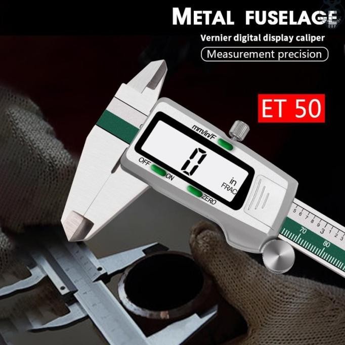 Silver Vernier Caliper digital STAINLESS/Sketmat digital