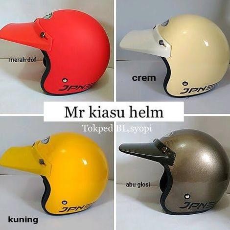 Sale Helm Jpn Model Arc+Pet Cross Helm Retro Duck Trail Jadul Jpn Arc Zeus