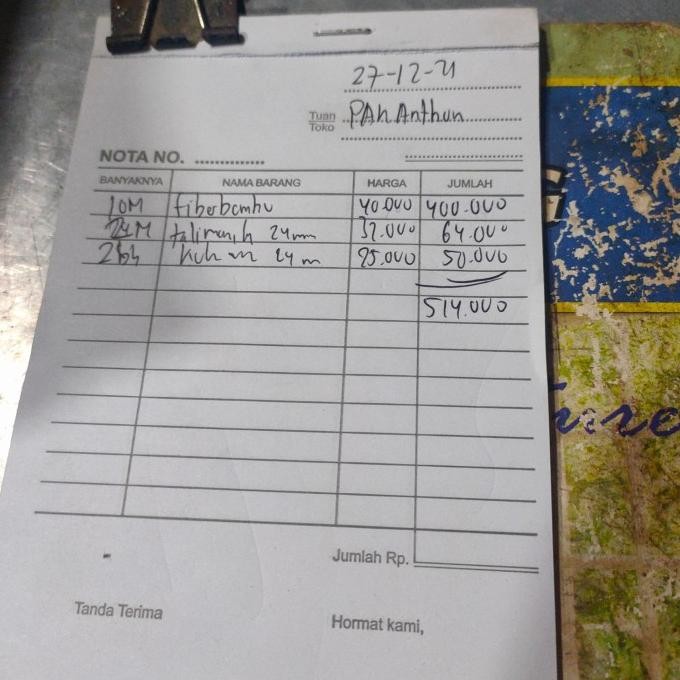 

Termantab] nota pak anton