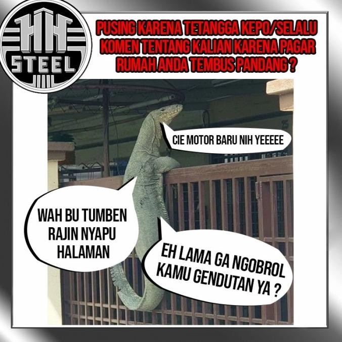 ><><><] Fiber Viber Piber Plastik Penutup pagar rumah plastik Motif Garis