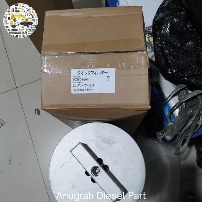 803308664 HYDRAULIK FILTER U/XCMG XE215C ORIGINAL DAN TERPERCAYA