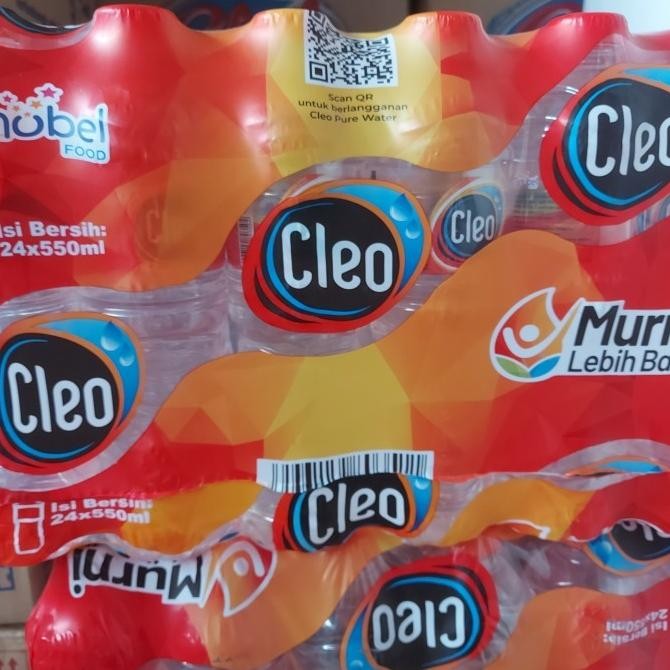 

(Good) air mineral cleo 550 ml 24 botol