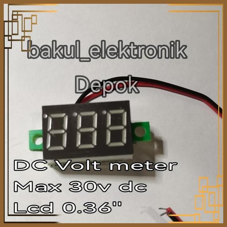 [BLE] Volt Meter DC Digital 0-100 V
