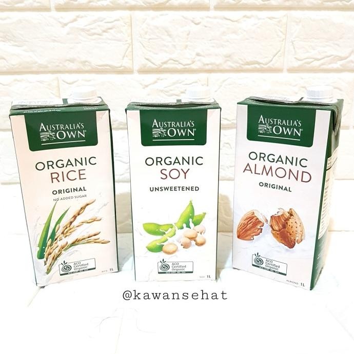 

Australia's Own Organic Soy Milk Unsweetened 1L | Susu Kedelai Organik HM
