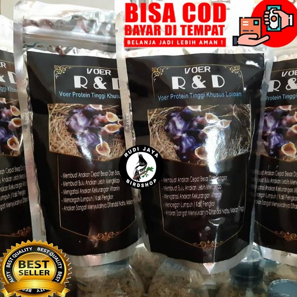 UFO-2025 R&D RND LOLOH PUR VOER PAKAN MAKANAN BURUNG LOLOHAN ANAKAN PIYIK SUAP BAYI ANAK MURAI KACER