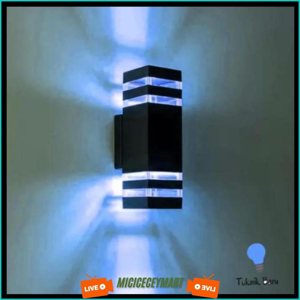 Lampu Hias Dinding Taman Cafe Teras (Pvc) Terlaris