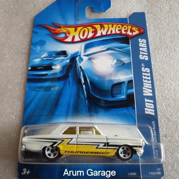 Hot Wheels Ford Thunderbolt. Card 2007 Hot Wheels Stars. Muscle Car. Collector Item. Antik