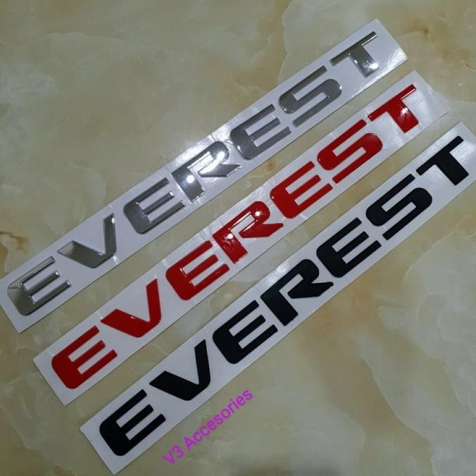 Emblem Kap Mesin EVEREST