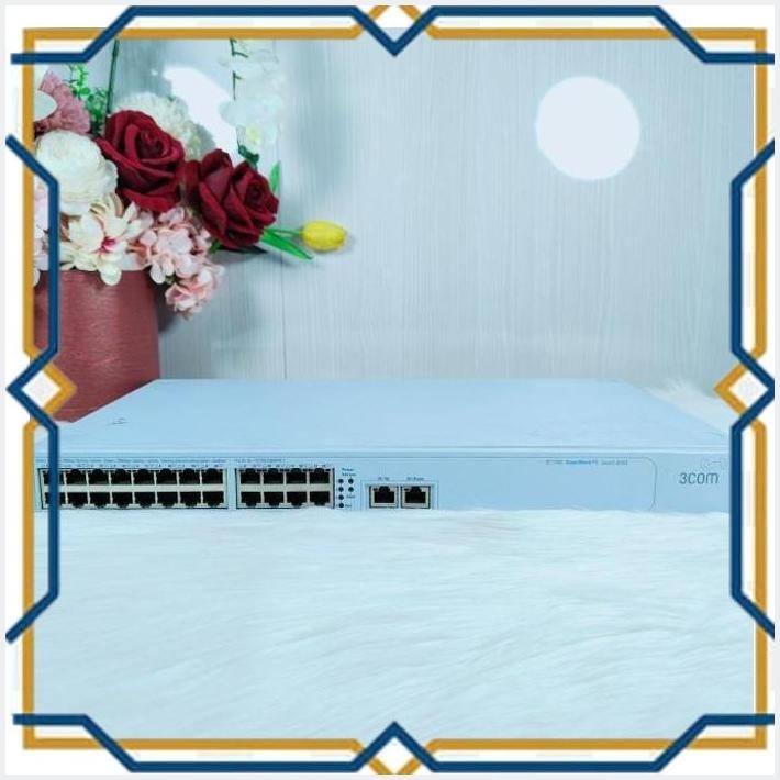 [CVS] ROUTER SWITCH 3COM SUPERSTACK 3 4226T 24 PORT 3C17300 SECOND GARANSI