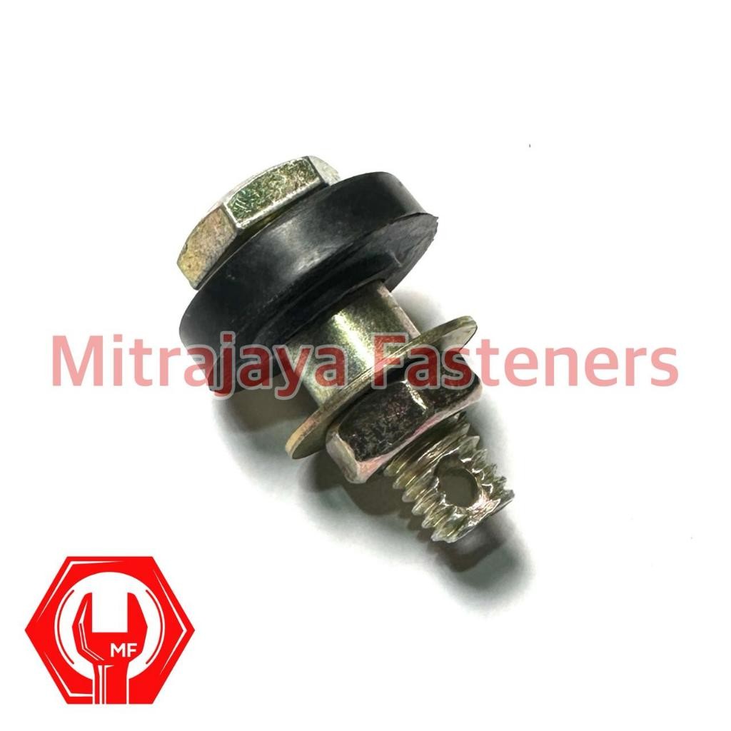 BAUT PANEL REM HONDA SET + Karet + Mur + Ring