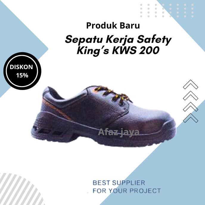 Safety Shoes King'S Kws 200 X / Sepatu Safety Kings Kws 200 X New Stok