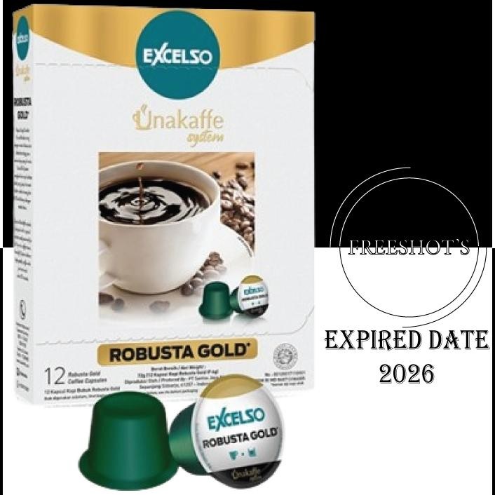 

Ecelo Unaaffe Opi Apul Robuta Gold 1 Bo 12 Capule