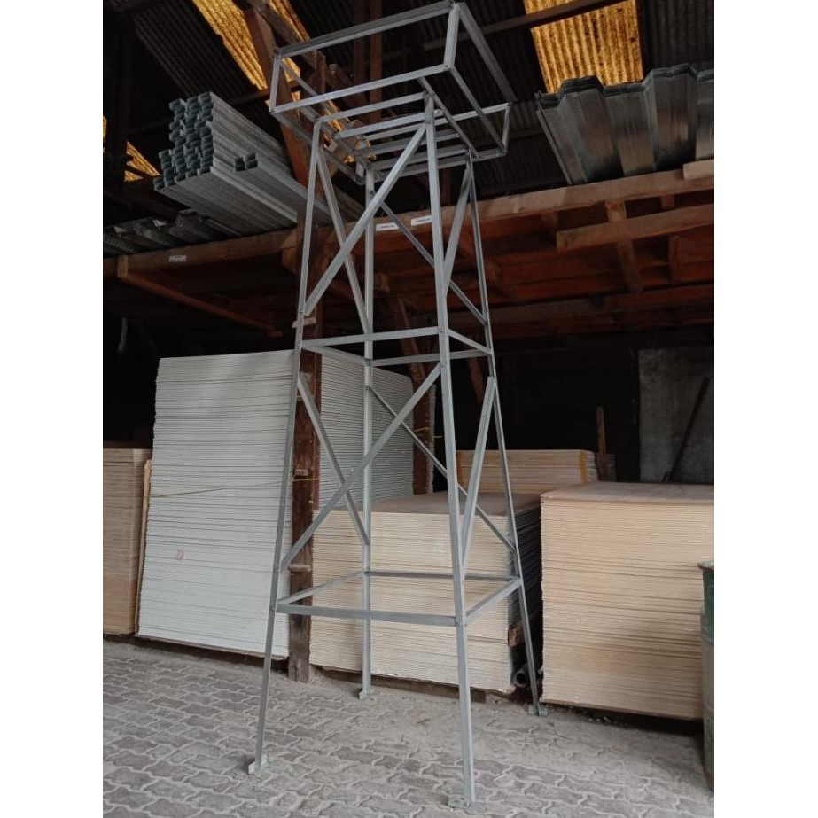Terjangkau Tiang Menara Toren Tangki Air 500 Liter T. 2 Meter