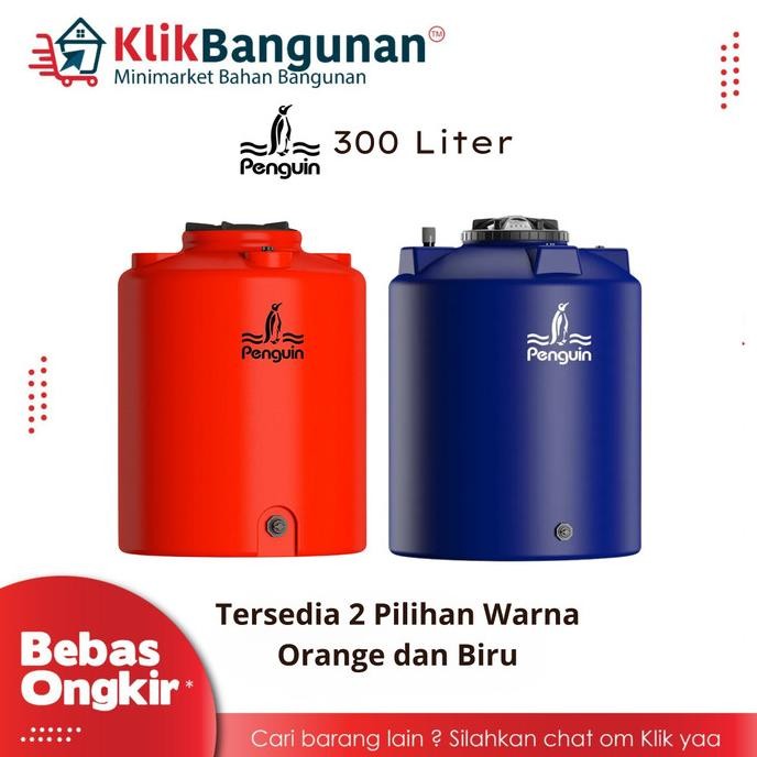 Diskon Toren Penguin 300 Ltr / Toren Air / Tangki Air Penguin