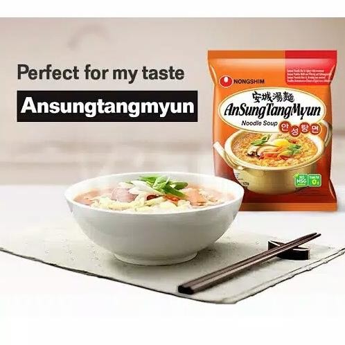 

Nongshim Ansungtangmyun Noodle Soup 625Gr (5Pcs X 125G)