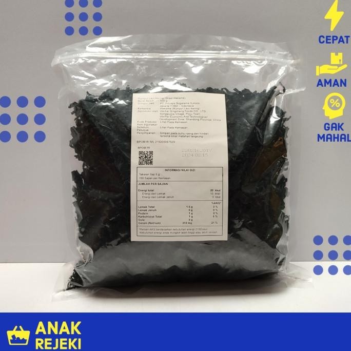 

Bisa Spk! Cut Wakame 500Gr - Dried Seaweed Rumput Laut Kering Miso Udon Ramen