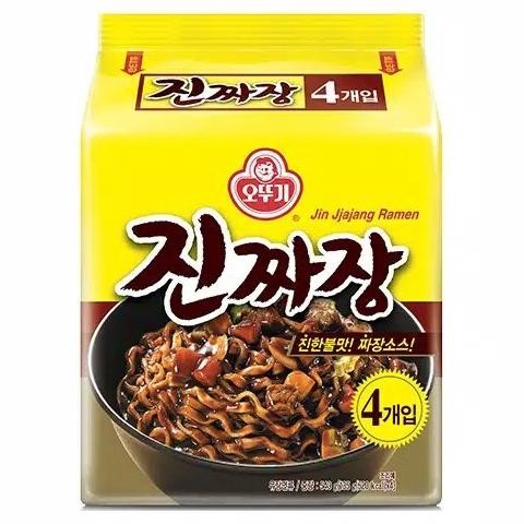 

Bisa Spk! Jin Jjajang Ramen /Mi Instan Dengan Saus Jjajang 560Gr (140Gr @ 4Pcs)
