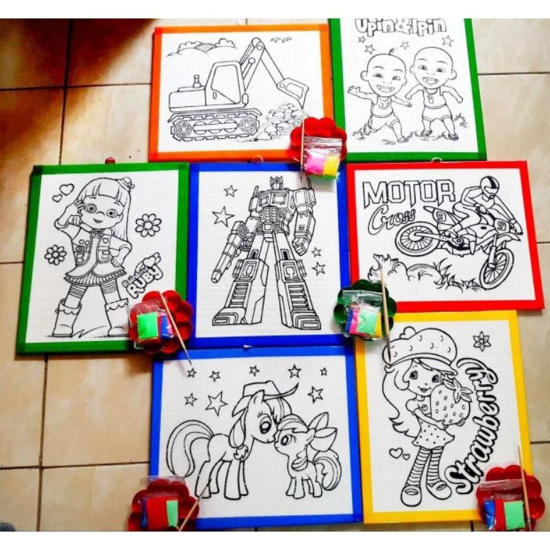 

asd-86 PAKET SET LUKIS STEREOFOAM STYROFOAM LENGKAP MURAH LAKBAN Hemat
