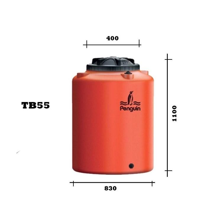 Diskon Toren Air/Tangki Air Tandon Pinguin Tb 55 Isi 520 Liter (Original)
