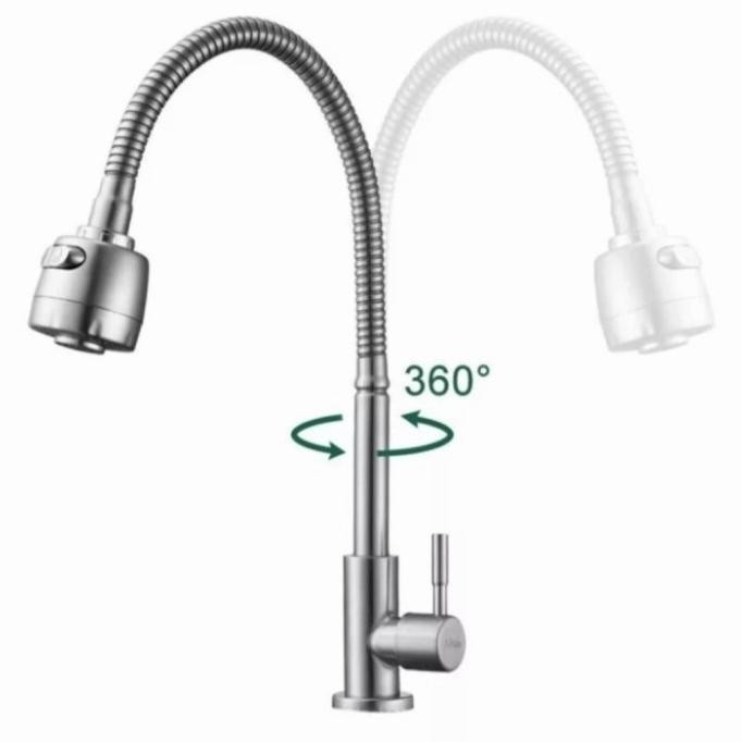 KITCHEN SINK 8245 STAINLESS+KAKI KOMPLIT/ KITCHEN SINK MEJA/ PORTABLE