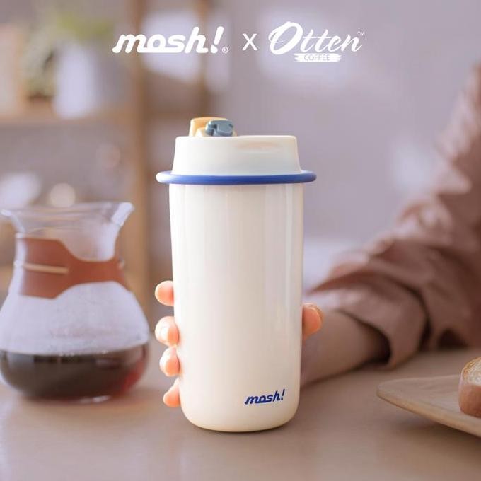 Murah Limited Package Caffeine On The Go Mosh Latte Straw Tumbler 480Ml & Otten 7 Days Drip Coffee