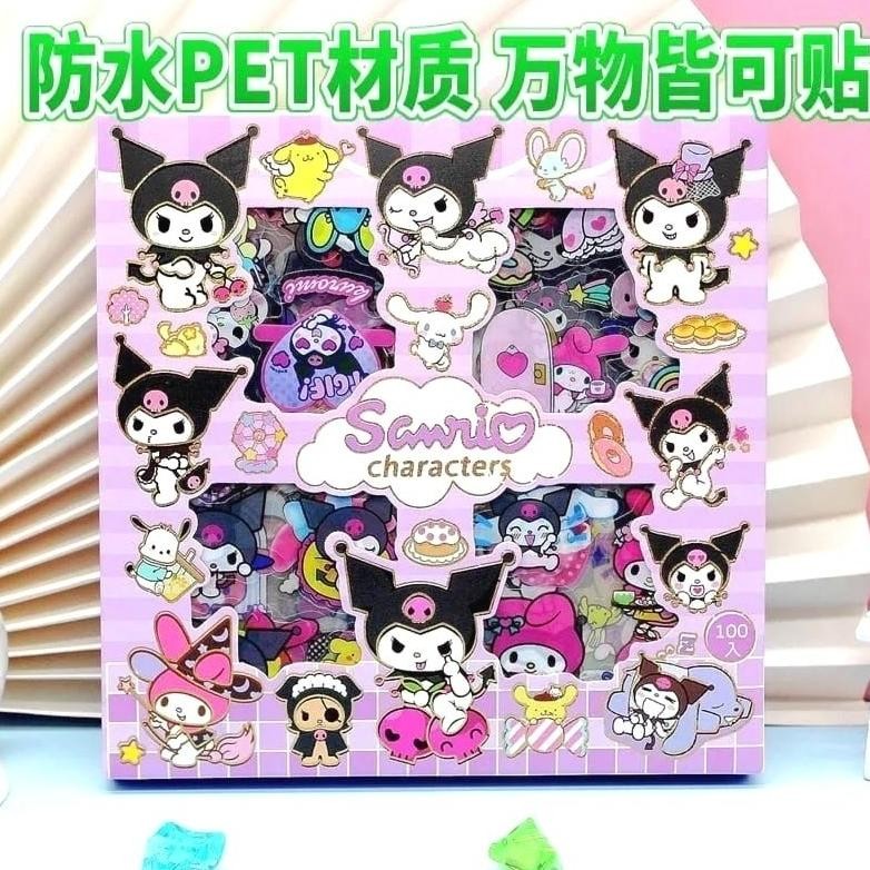 

iQ45 STIKER SANRIO KUROMI MY MELODY100pc BOX WATERPROOF ANTI AIR VIRAL Terlaris