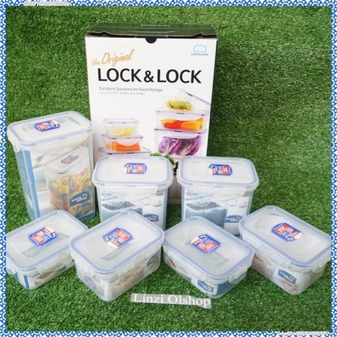 Gift Set Exclusive Lock n Lock Food Container 7pcs