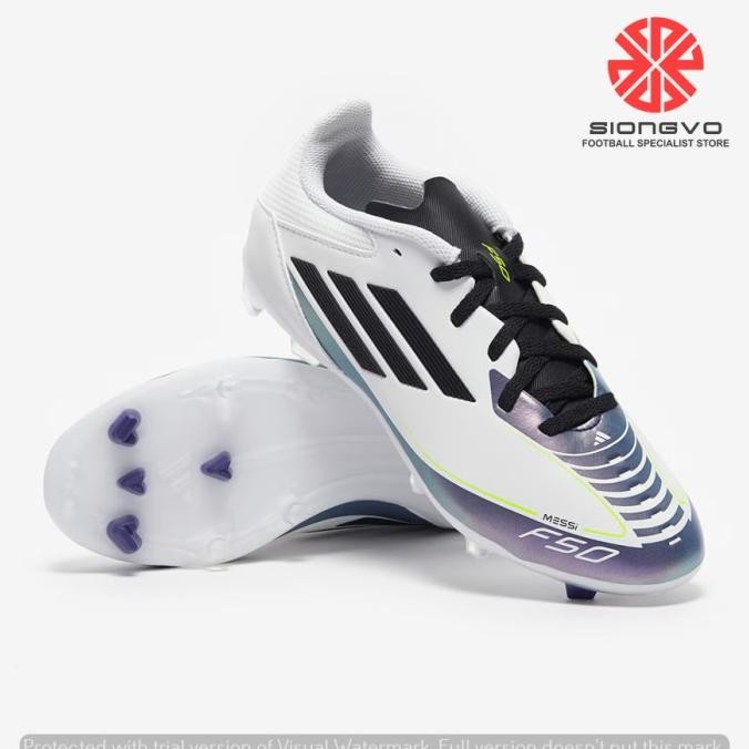 SEPATU BOLA ANAK  - ADIDAS F50 LEAGUE FG/MG MESSI JR JUNIOR VIVID HORIZON IE9089