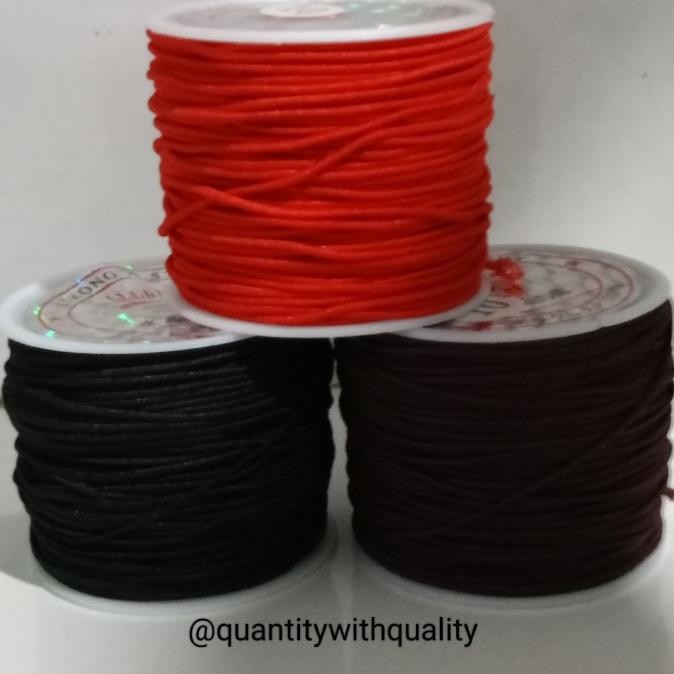 Tali Giok Tali Cina Nylon Cord 1mm Shambala elastis kalung gelang murah