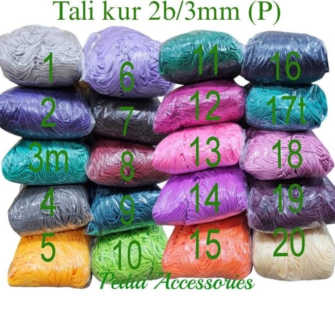 

Tali Kur 2B / 3mm -1pak (900gram) murah