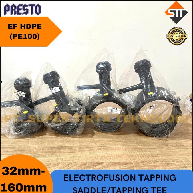 Electrofusion (Ef) Tapping Saddle/Tapping Tee Hdpe (Pe100) Pn16 New Stok