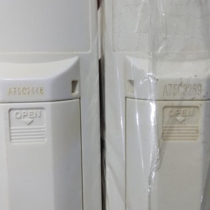 REMOTE REMOT AC PANASONIC A75C2648 A75C3269 POWERFUL TITIK 2 ORIGINAL murah