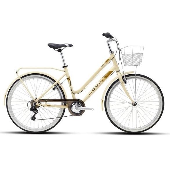 Sepeda Mini Keranjang City Bike Dewasa 26 Polygon Lovina murah