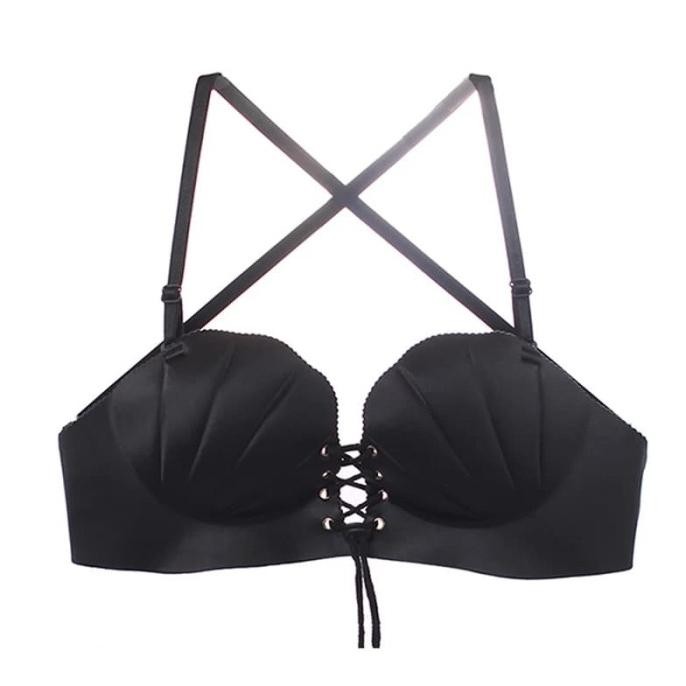 Promo Terbaru, Bra Busa Push Up Sexy Bh Multiway Strapless Tali Depan 008