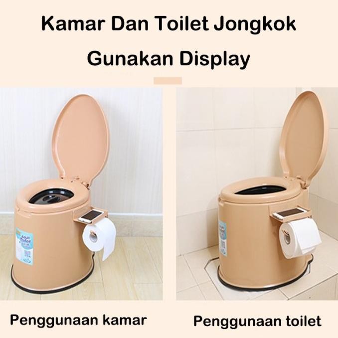 Closet Jongkok Closet Duduk Toilet Portable Kursi Toilet Duduk GOL