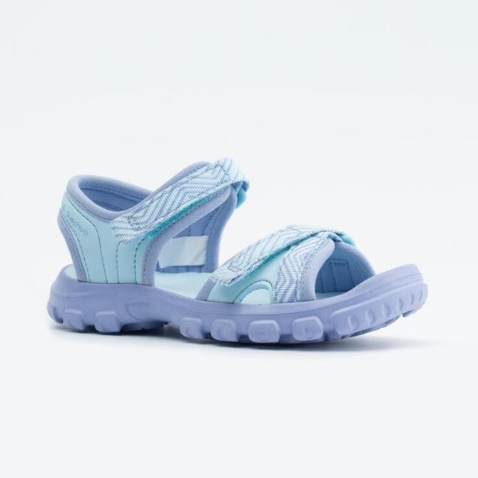 Decathlon Quechua Sandal Hiking Anak-Anak MH100 - Biru Muda - 8640200