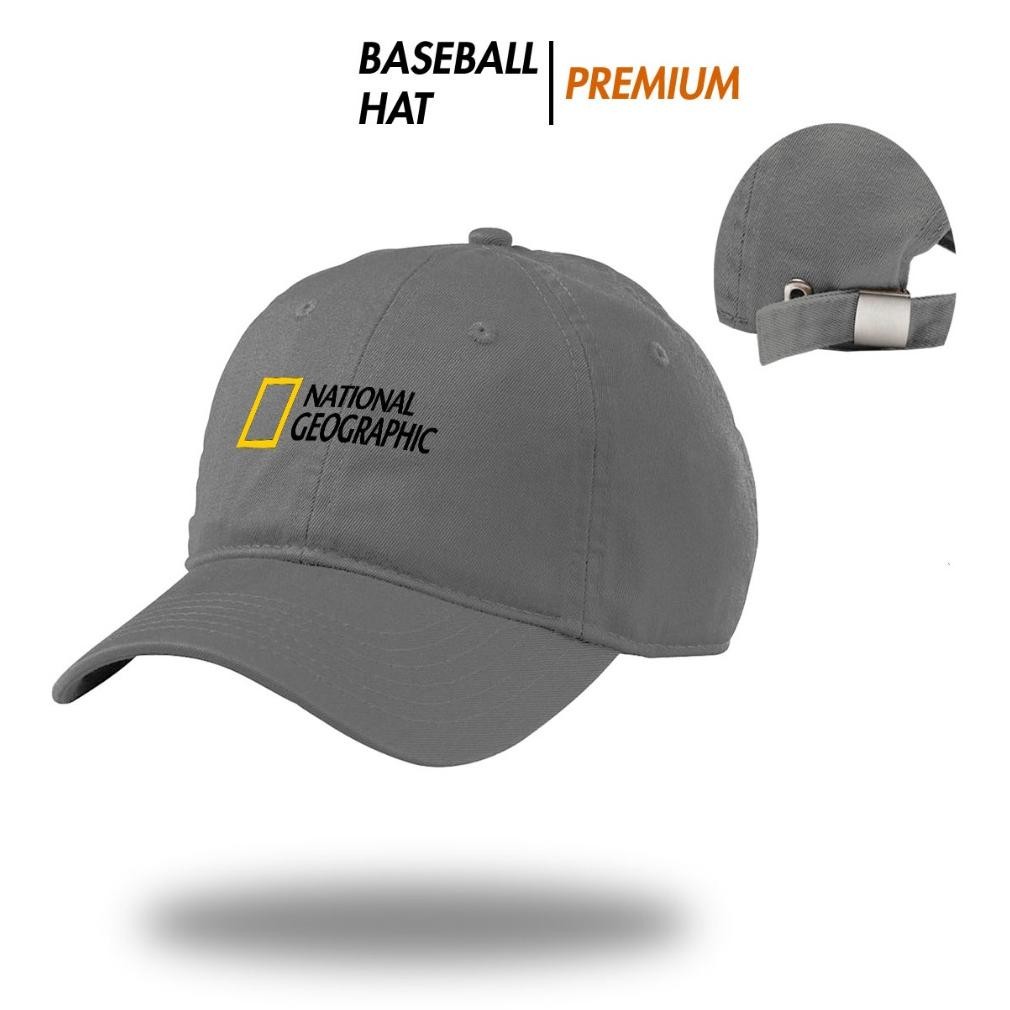er-87 Topi Polo Caps Baseball National Geographic - topi Distro Pria Wanita Bahan Rafel Pengait Cako