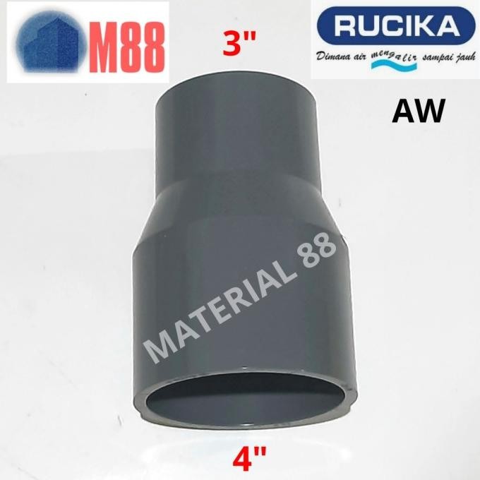 Vlok Sok 43 Inch Rucika Aw -Reducer 4X3 Pipa Pvc Flok Flock 4 3 X Terbaru
